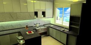 kitchen cabinet 1-2